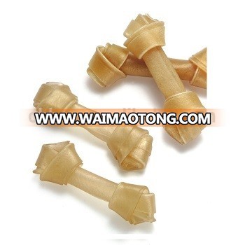 Natural knot bone for dog chewing